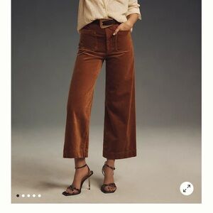 Anthropologie Corduroy Maeve Wide Leg Pants